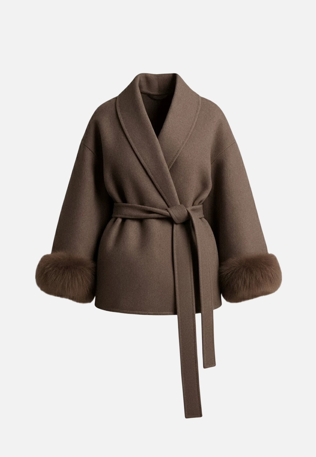 Plush Thermal Wrap Coat