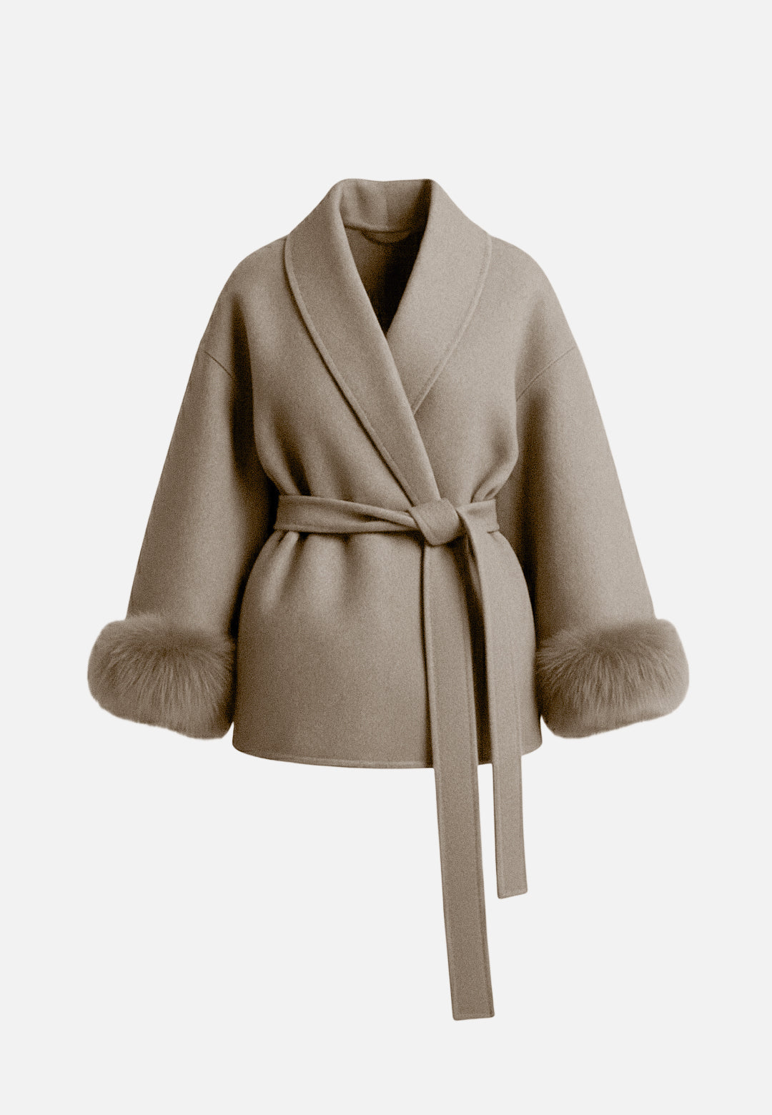 Plush Thermal Wrap Coat