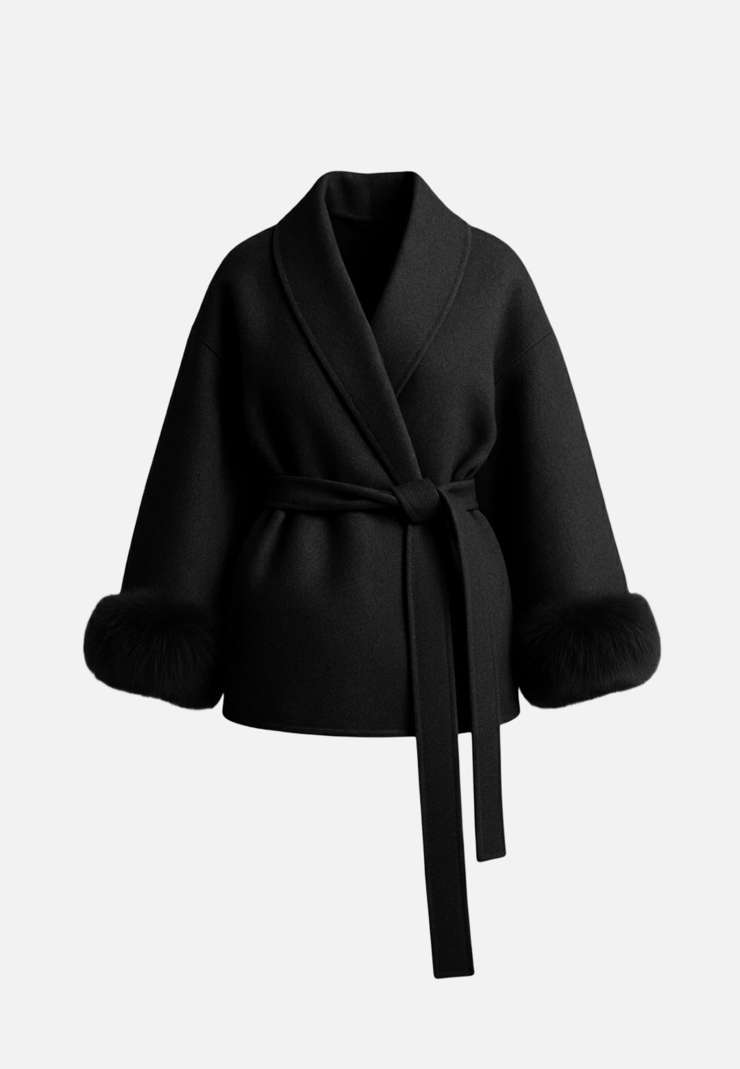 Plush Thermal Wrap Coat