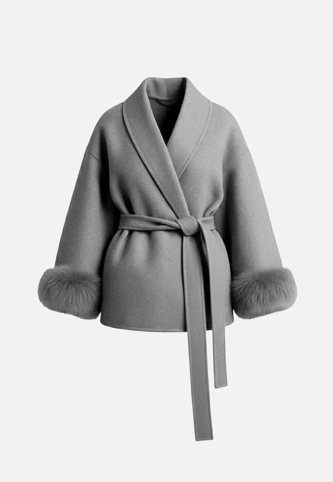 Plush Thermal Wrap Coat