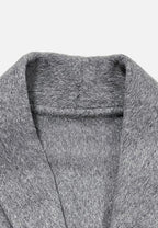 Plush Winter Wrap Long Coat