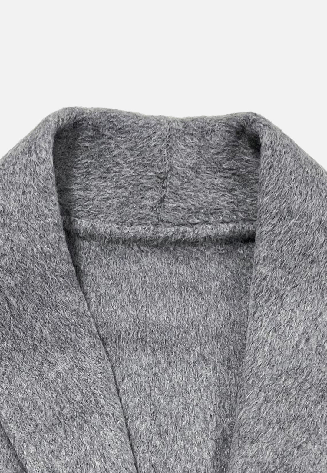 Plush Winter Wrap Long Coat