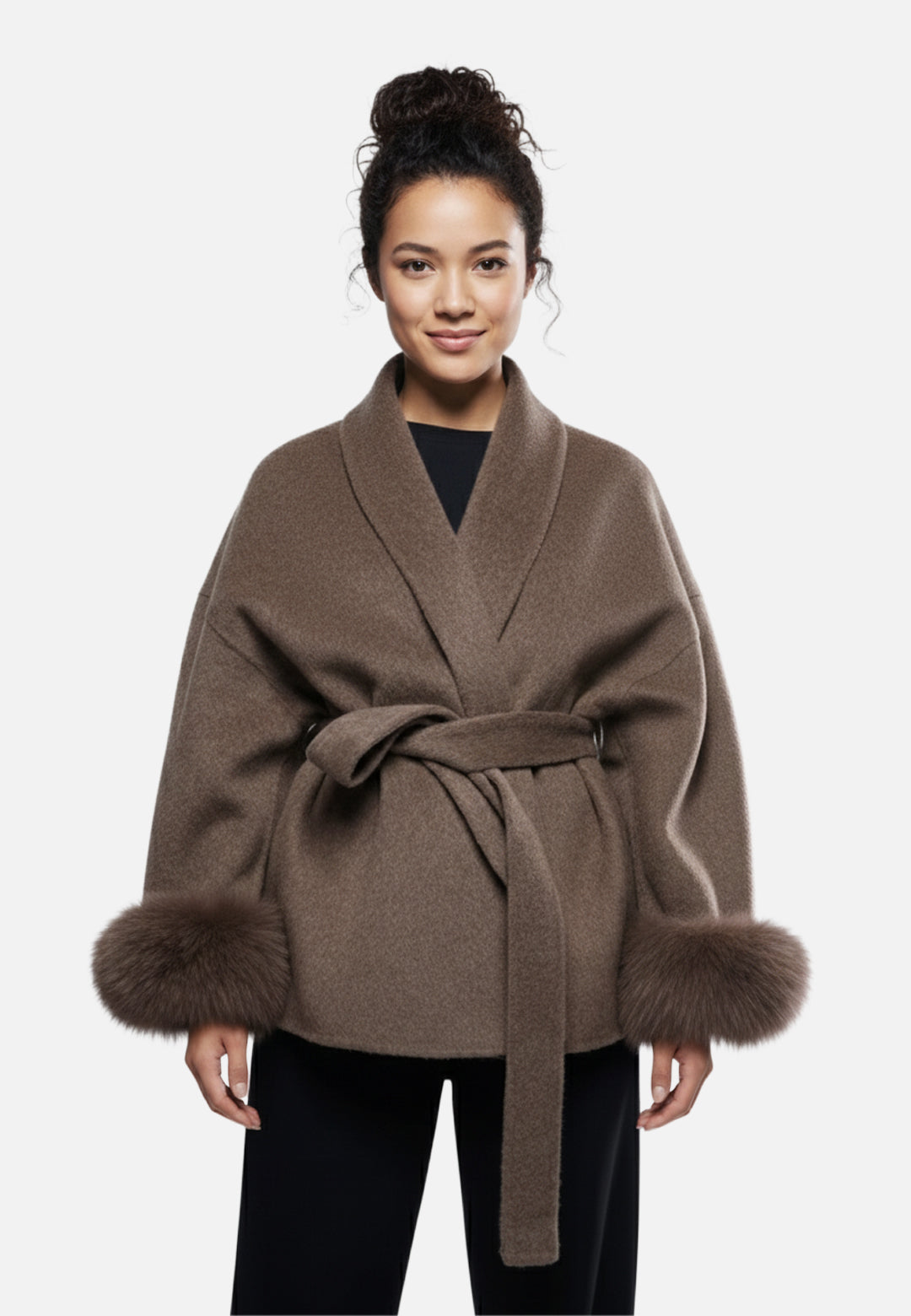 Plush Thermal Wrap Coat