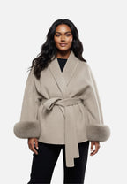 Plush Thermal Wrap Coat