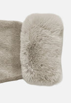 Plush Winter Wrap Long Coat